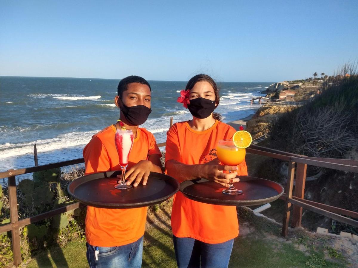 Hotel Das Falesias เบเบรีเบ ภายนอก รูปภาพ